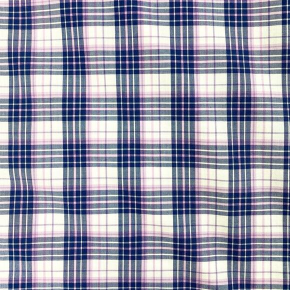Peter Millar Men's Plaid Cotton Long Sleeve Button Down Dress Shirt, Large - Picture 6 of 9